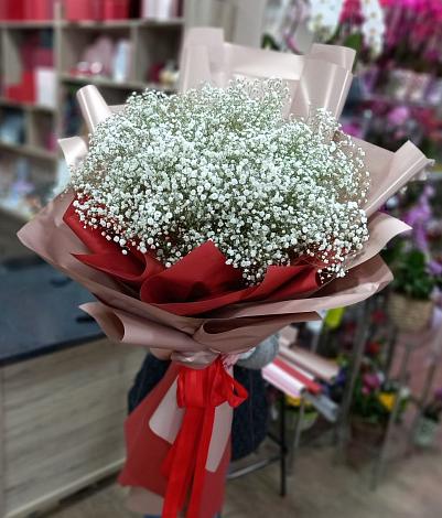 Букет цветов из: Гипсофила в Герменчуке